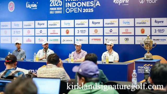 Para Atlet Golf Antusias Tatap Indonesia Open 2025
