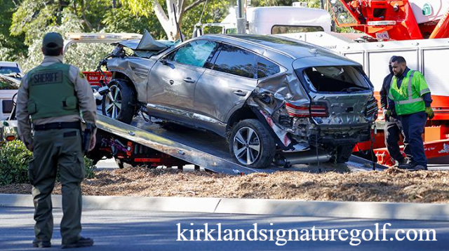 Tiger Woods Alami Cedera Kaki Usai Kecelakaan Mobil